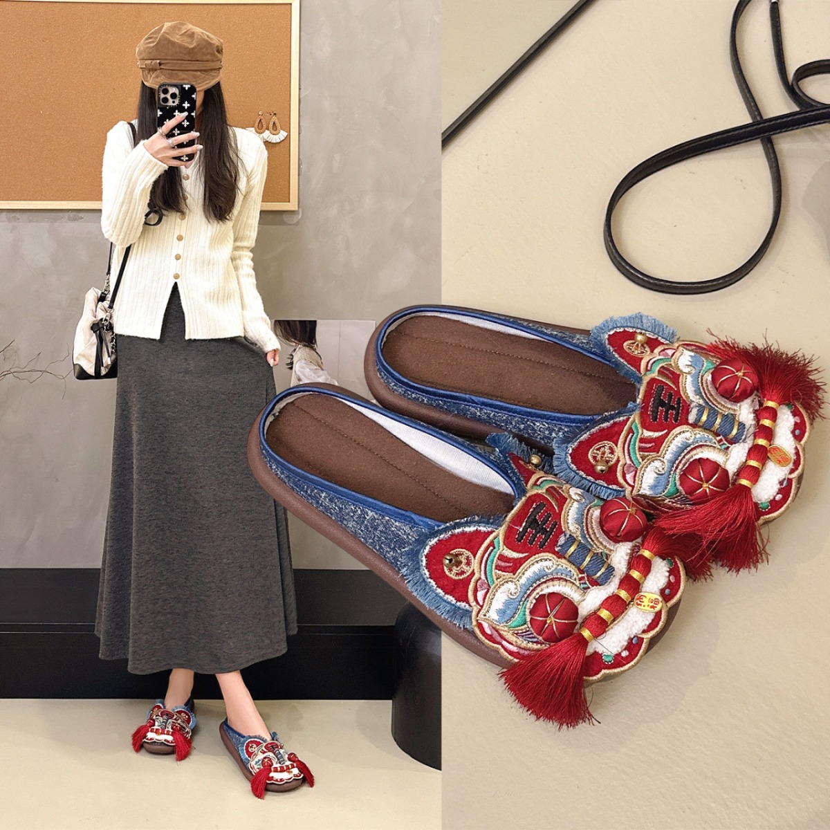 Spring/Autumn Women Retro ethn - đánh giá và giá Ethnic Fashion House