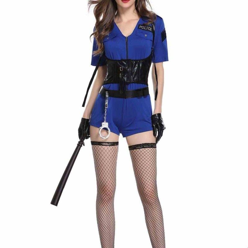 Halloween Police Woman Uniform - đánh giá và giá Ethnic Wear Fashion Brand
