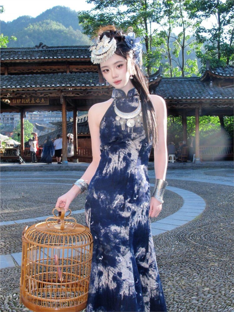New batik dress cool women's w - đánh giá và giá Ethnic Dress Fashion Show