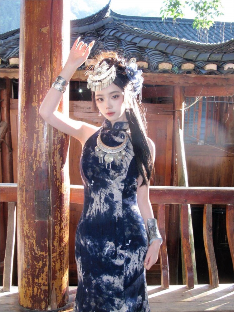 New batik dress cool women's w - đánh giá và giá Ethnic Dress Fashion Show