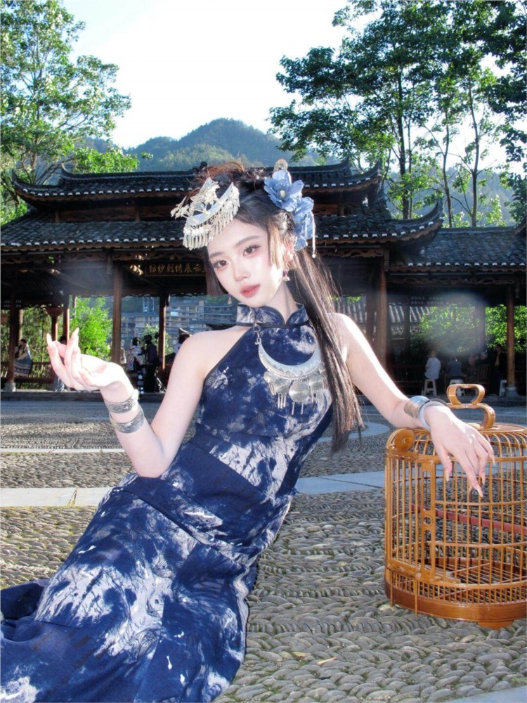 New batik dress cool women's w - đánh giá và giá Ethnic Dress Fashion Show