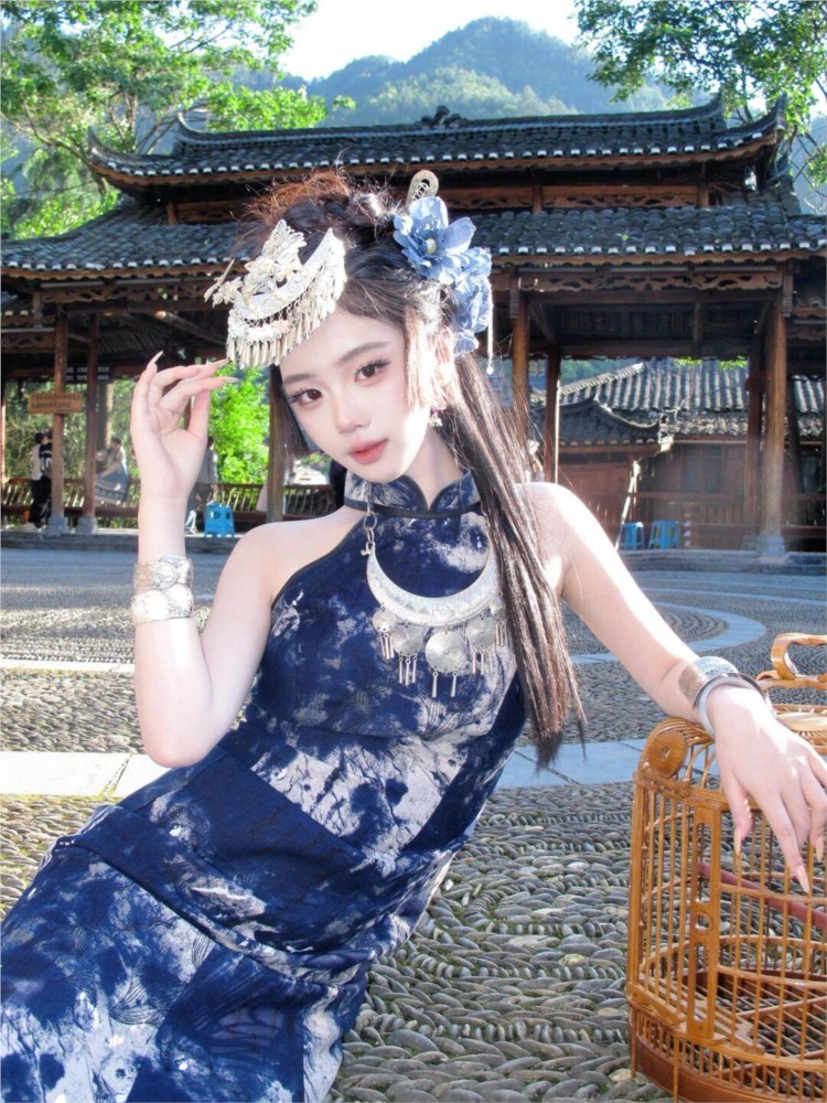 New batik dress cool women's w - đánh giá và giá Ethnic Dress Fashion Show