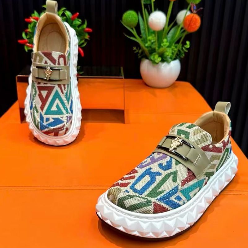 Men's Ethnic Printed Shoes, Th - đánh giá và giá Ethnic Fashion Walk