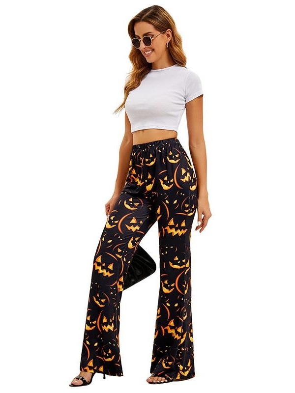 Halloween Bat Pumpkin Print Wo - đánh giá và giá Ethnic Wear Fashion Brand
