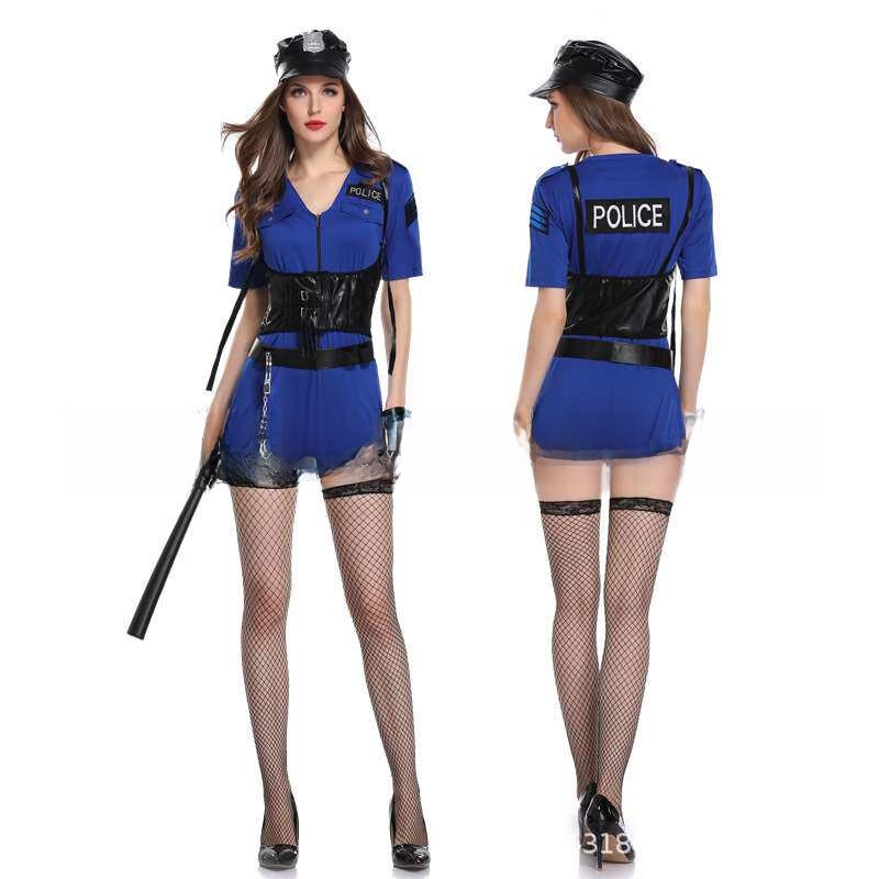Halloween Police Woman Uniform - đánh giá và giá Ethnic Wear Fashion Brand