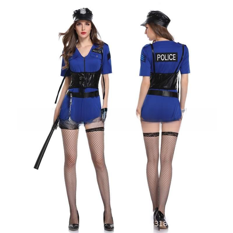 Halloween Police Woman Uniform - đánh giá và giá Ethnic Wear Fashion Brand