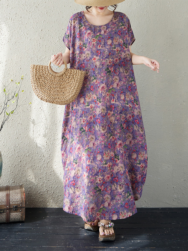 Loose Fit round Neck Cotton Li - đánh giá và giá Ethnic Fashion Walk