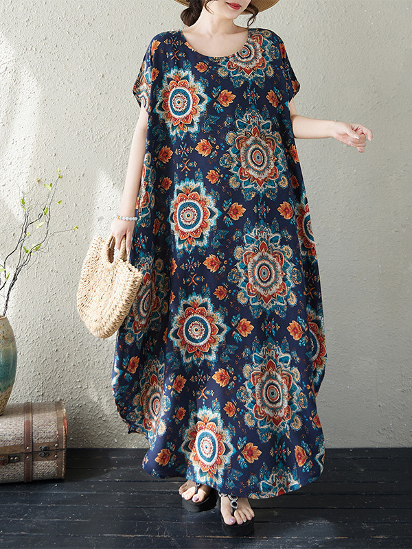 Loose Fit round Neck Cotton Li - đánh giá và giá Ethnic Fashion Walk