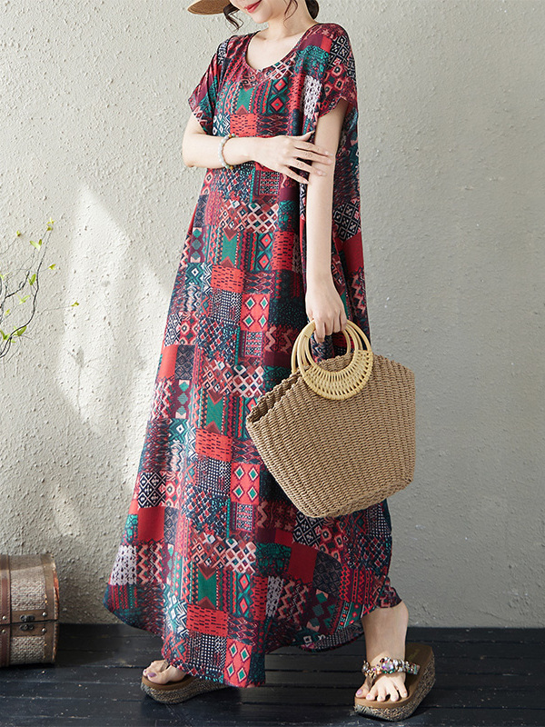 Loose Fit round Neck Cotton Li - đánh giá và giá Ethnic Fashion Walk