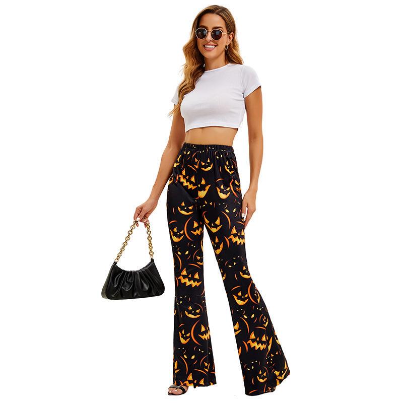 Halloween Bat Pumpkin Print Wo - đánh giá và giá Ethnic Wear Fashion Brand