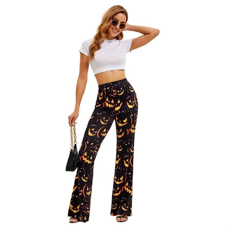 Halloween Bat Pumpkin Print Wo - đánh giá và giá Ethnic Wear Fashion Brand