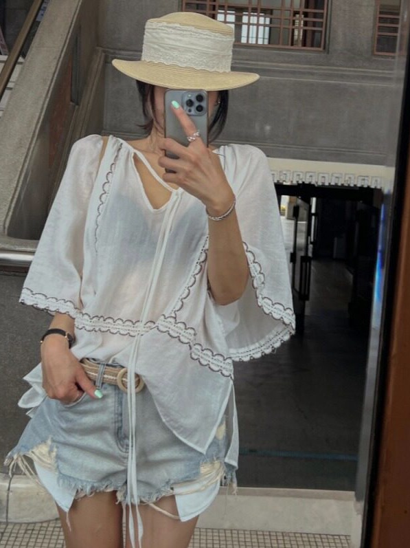 Korean Style Patchwork Lace-Up - đánh giá và giá Ethnic Fusion Fashion