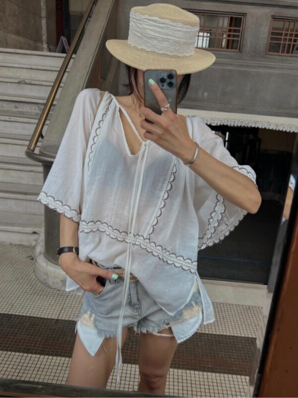 Korean Style Patchwork Lace-Up - đánh giá và giá Ethnic Fusion Fashion