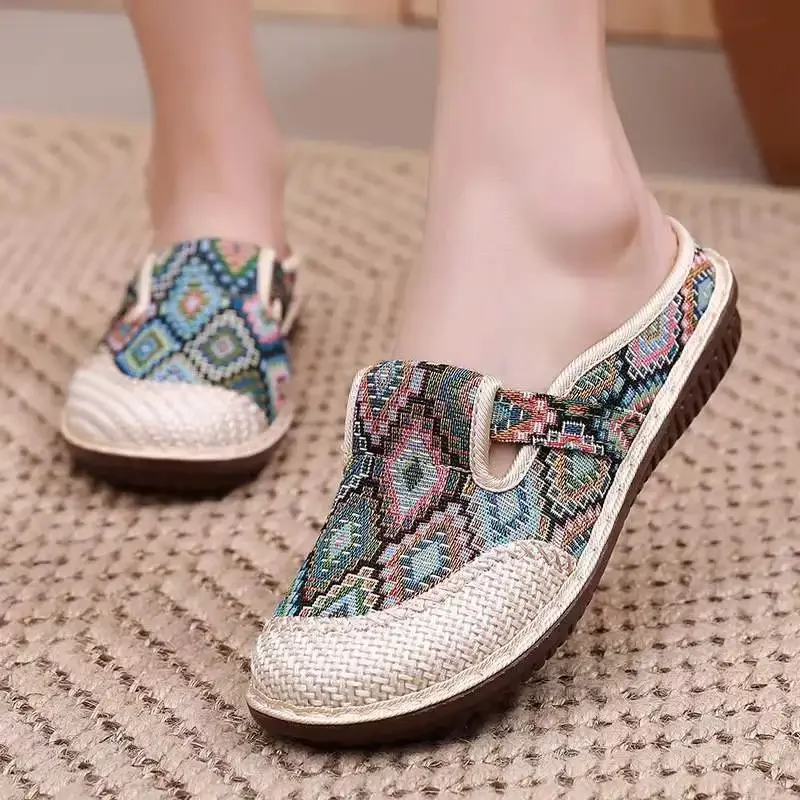 Womens Ethnic Style Slippers F - đánh giá và giá Ethnic Fashion Walk