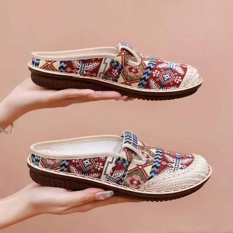 Womens Ethnic Style Slippers F - đánh giá và giá Ethnic Fashion Walk