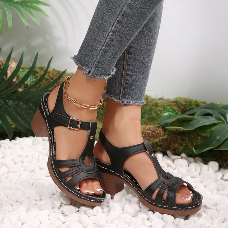 Women Ethnic Wedge Sandals Emb - đánh giá và giá Ethnic Fashion Walk