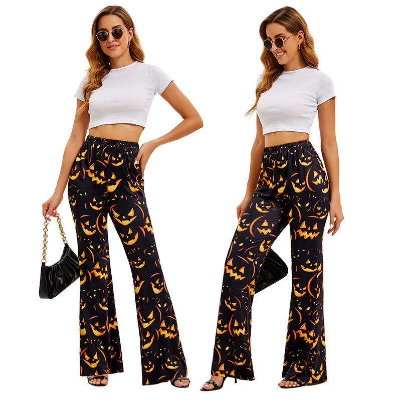 Halloween Bat Pumpkin Print Wo - đánh giá và giá Ethnic Wear Fashion Brand