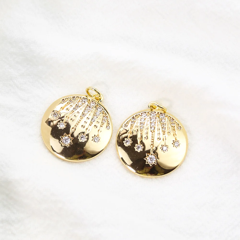 Coin Star Pendant Inlay with Z - đánh giá và giá Ethnic Fashion Shoot