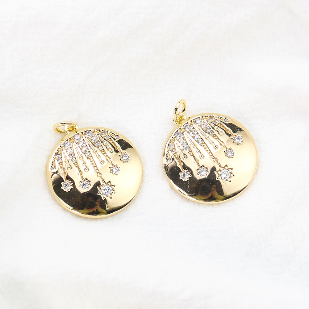 Coin Star Pendant Inlay with Z - đánh giá và giá Ethnic Fashion Shoot