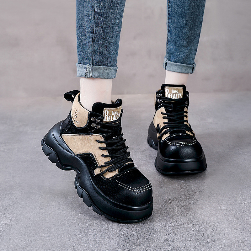 6cm Genuine Leather Wedge Fash - đánh giá và giá Ethnic Fashion For Women