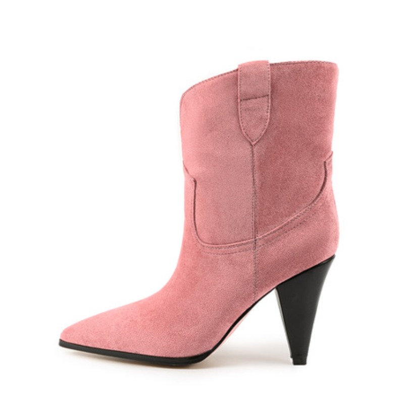 Bicolor Spike Heels Pull On Fa - đánh giá và giá Ethnic Fashion For Women