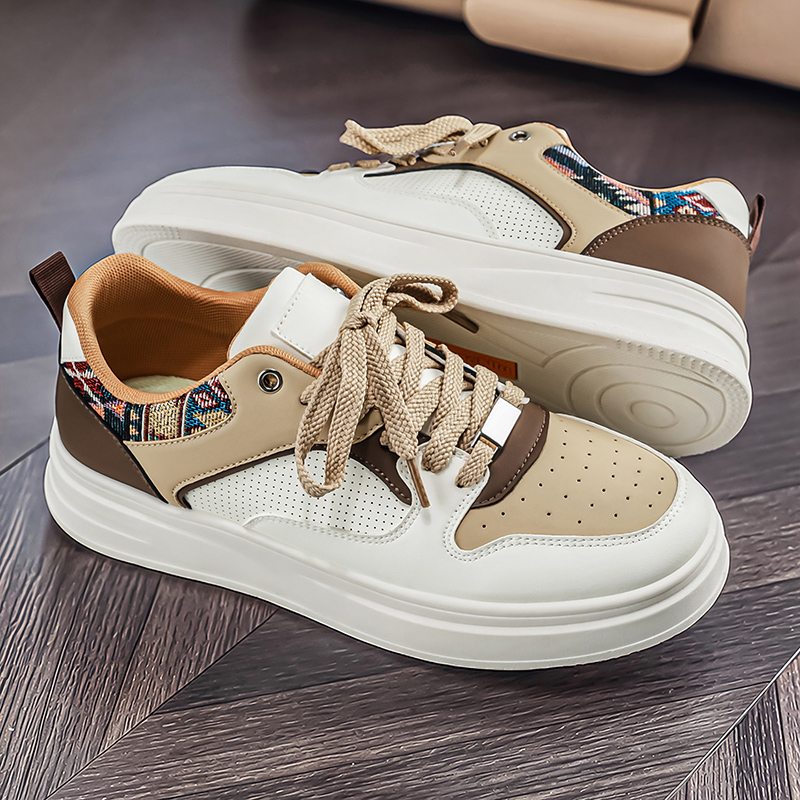 Men's White Platform Skate Sho - đánh giá và giá Ethnic Fashion Walk