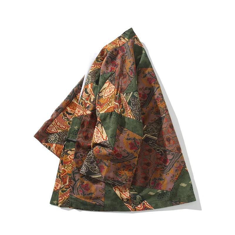 Ethnic Style Print Yukata Men  - đánh giá và giá Ethnic Fashion For Women